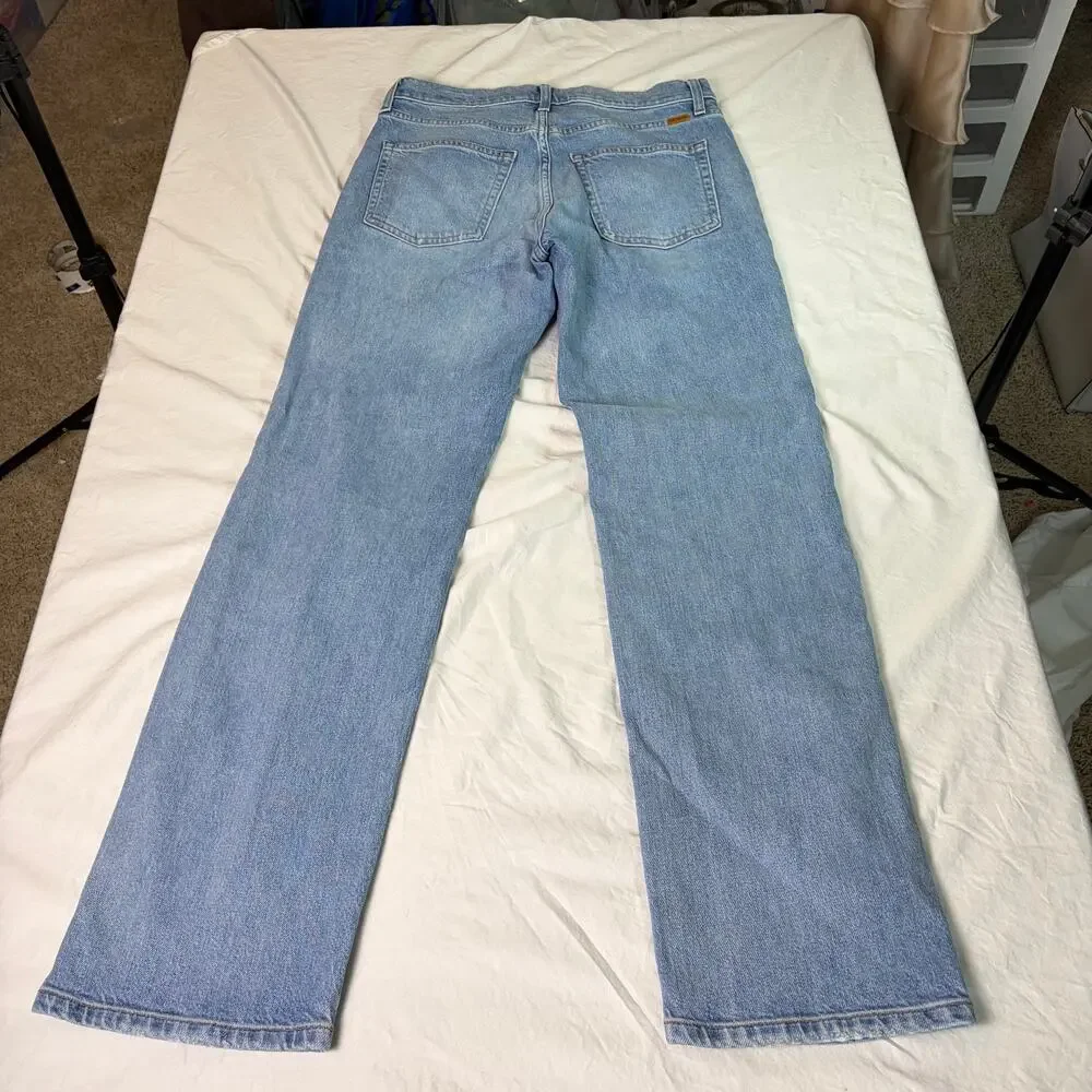 AYR Light Blue Straight Leg Jeans